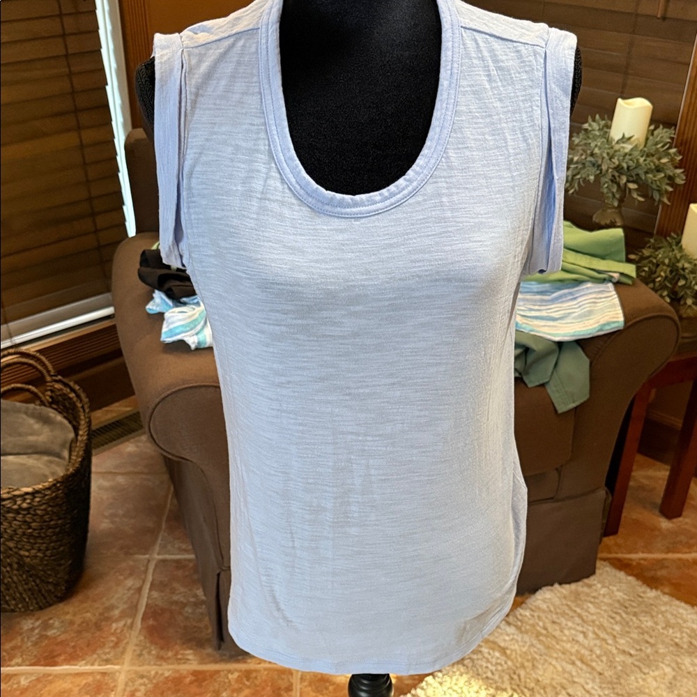 Banana Republic Light Blue Malibu Tee